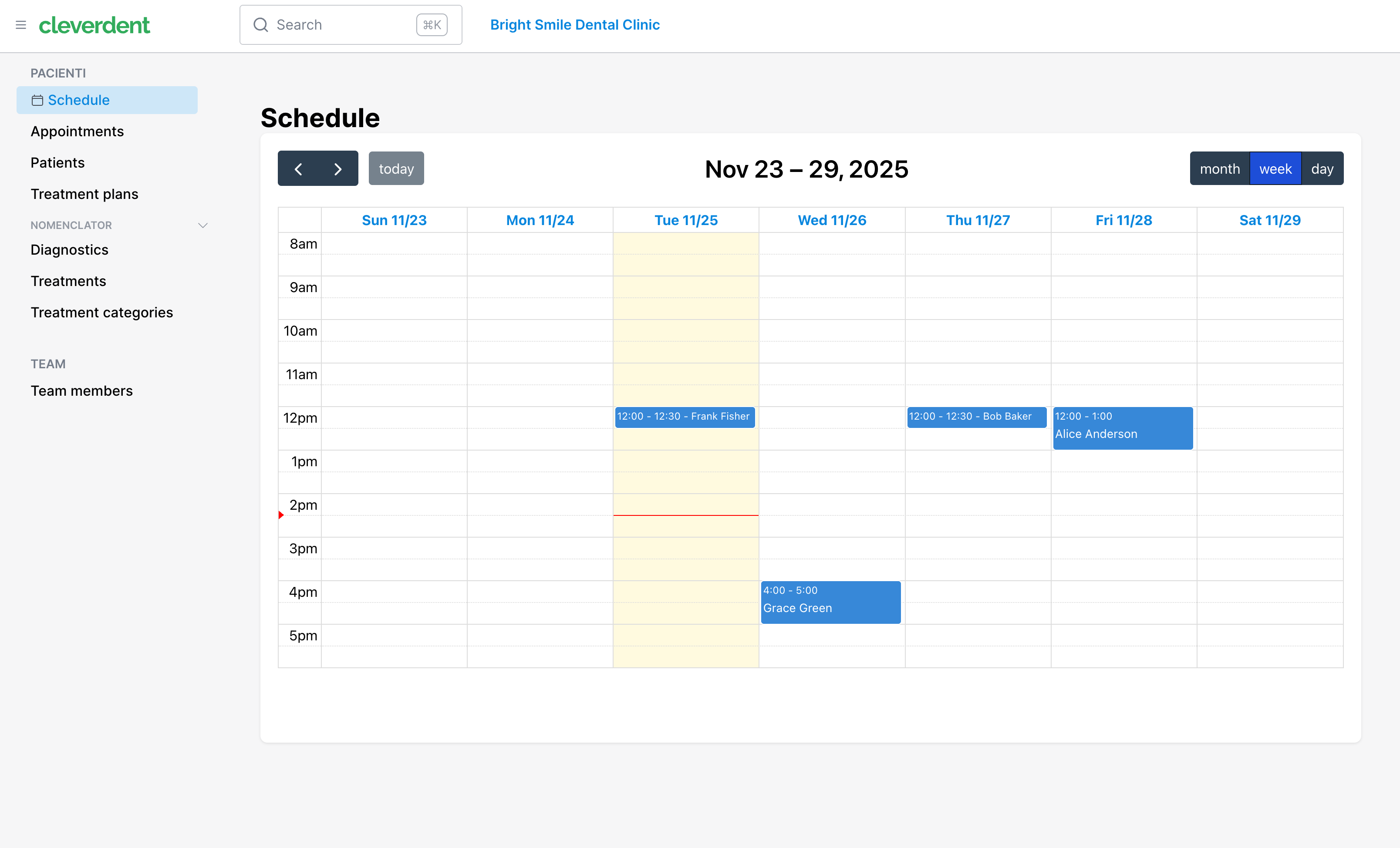 Cleverdent App Screenshot